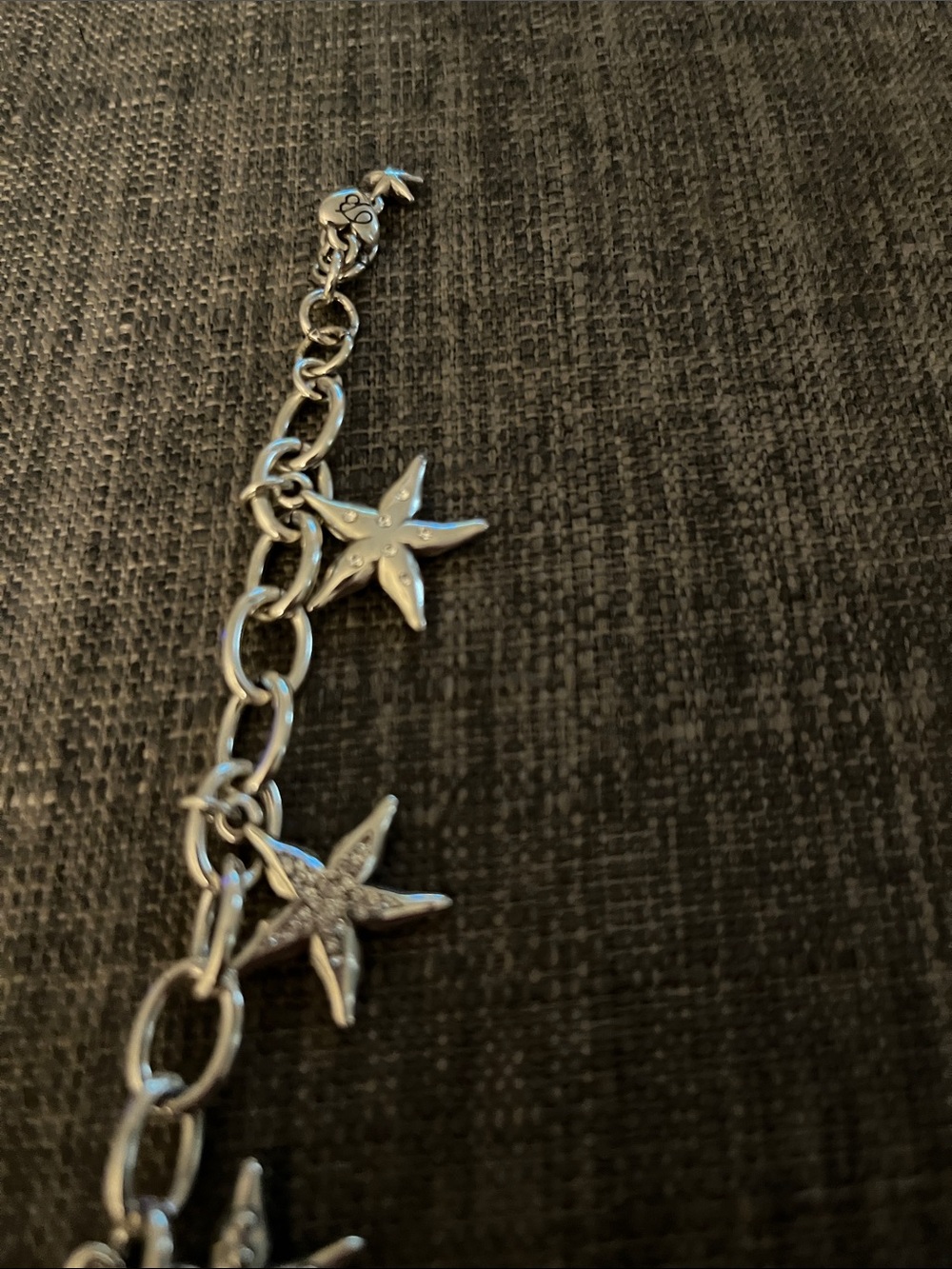 Brighton Silver Starfish Link Charm Bracelet - Picture 3 of 5